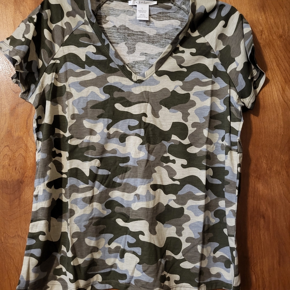 K. Jordan Camo Tee